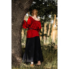 Image produit Blouse médiévale Emma rouge