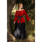 Image produit Blouse médiévale Emma rouge