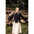Image produit Blouse médiévale Emma noire