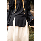 Image produit Blouse médiévale Emma noire