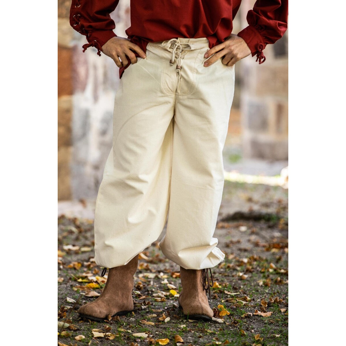 Image produit Pantalon médiéval Gerold beige