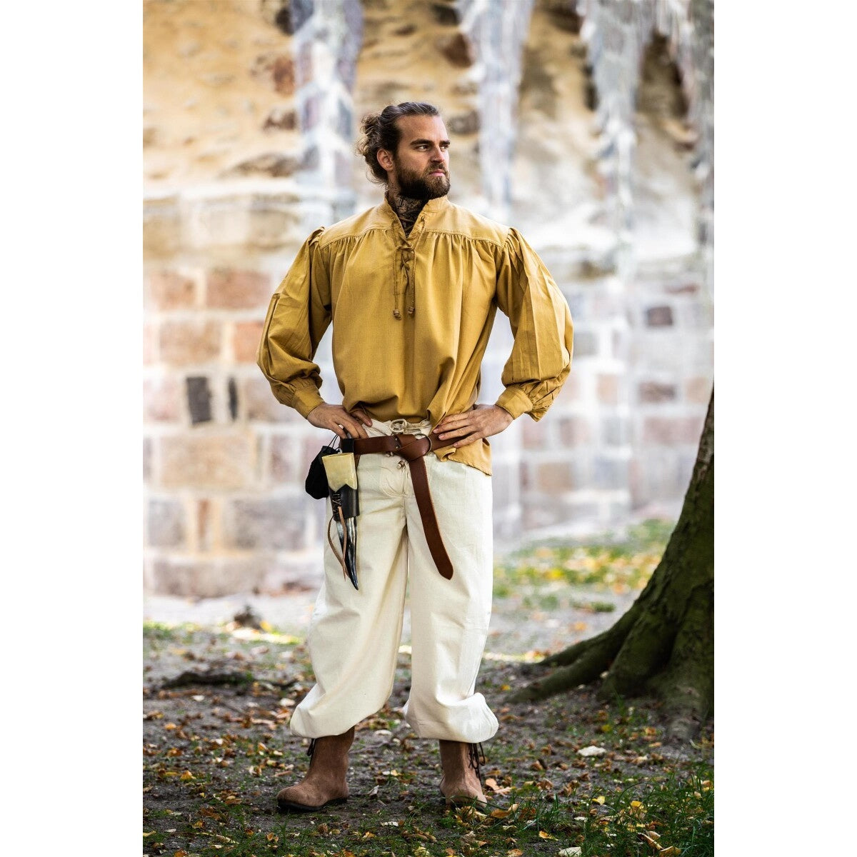 Image produit Pantalon médiéval Gerold beige