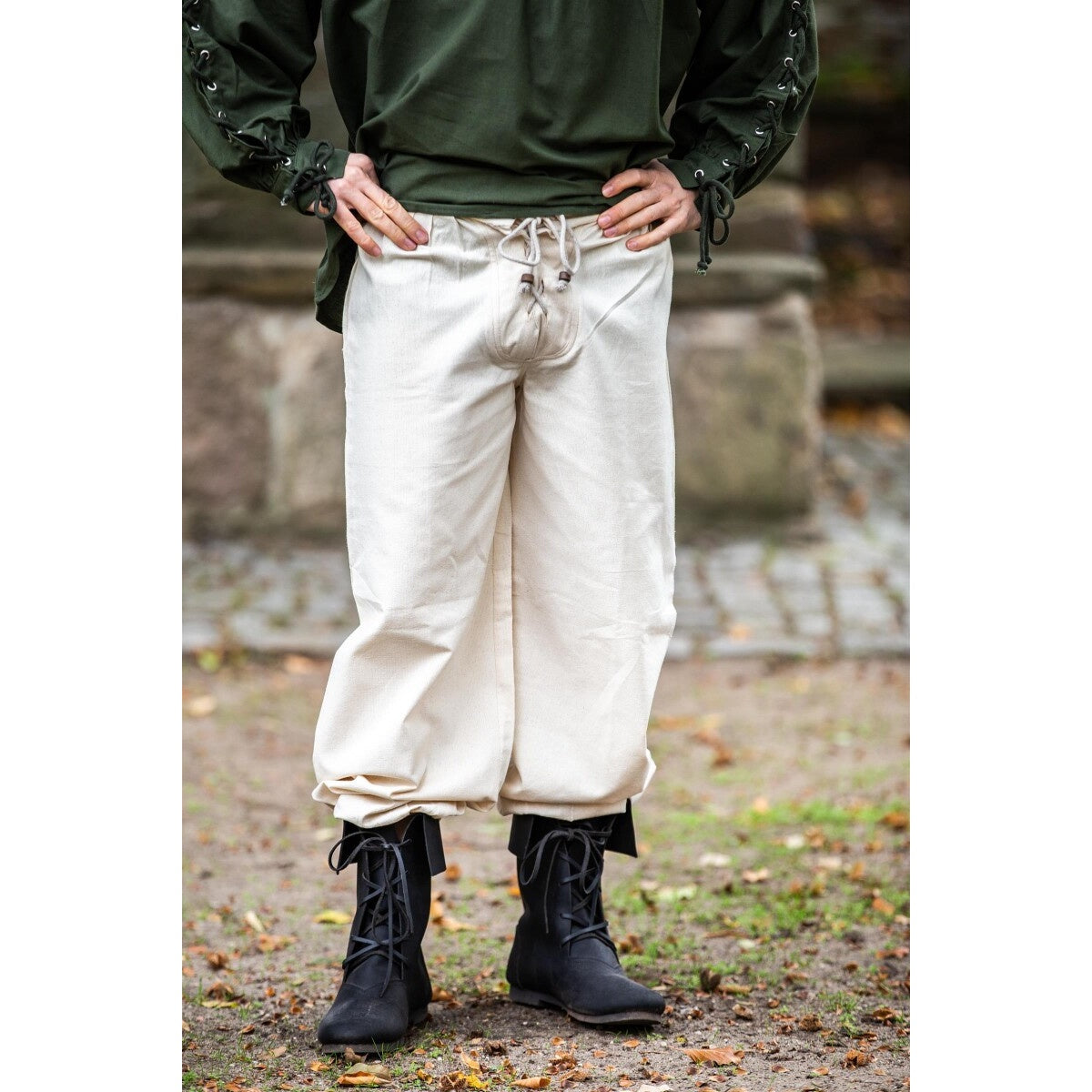 Image produit Pantalon médiéval Gerold beige