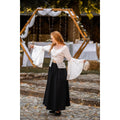 Image produit Blouse médiévale Carmen blanche