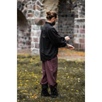 Image produit Chemise de lansquenet médiéval Albert noir-marron
