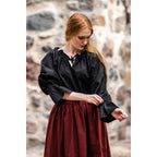 Image produit Blouse médiévale Morgan noire