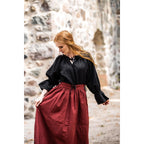 Image produit Blouse médiévale Morgan noire