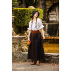 Product image Medieval Short-Sleeve Blouse Verena white