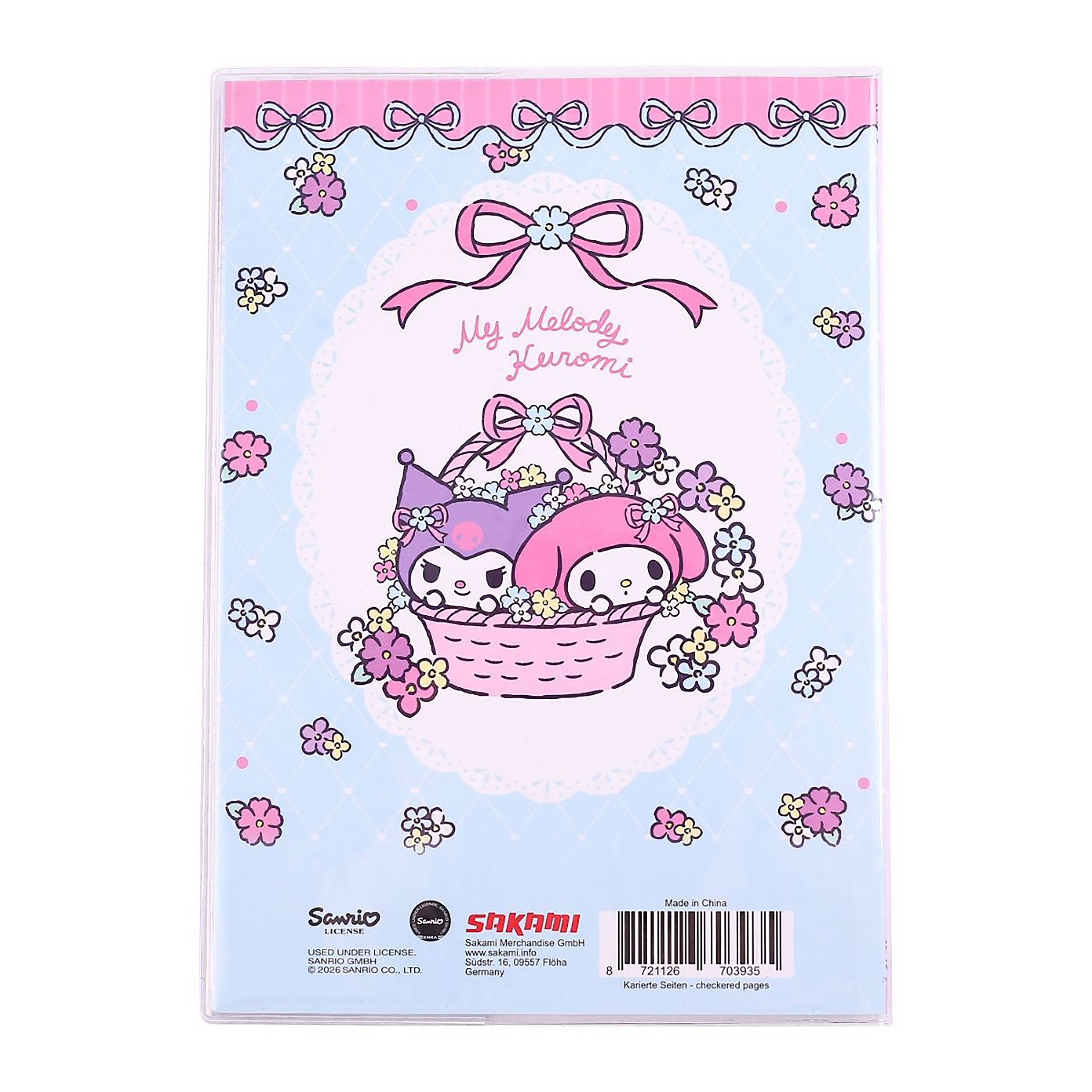 Image produit Hello Kitty - Carnet Kuromi & My Melody
