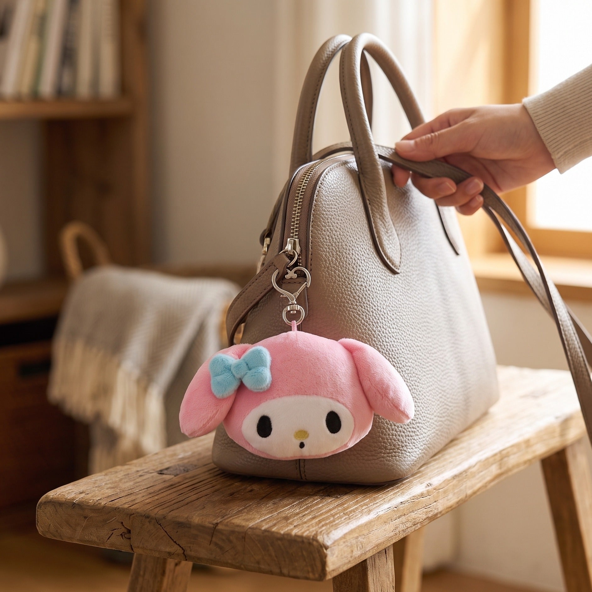 Image produit Hello Kitty - Porte-clés peluche My Melody