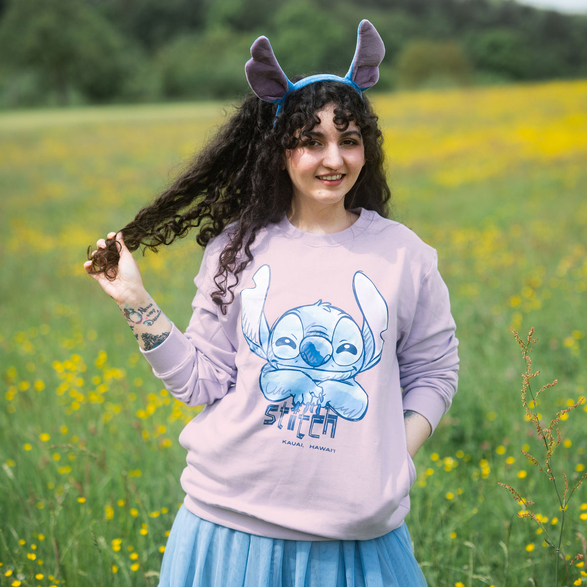 Image produit Sweat Stitch Kauai Hawaii - Lilo & Stitch