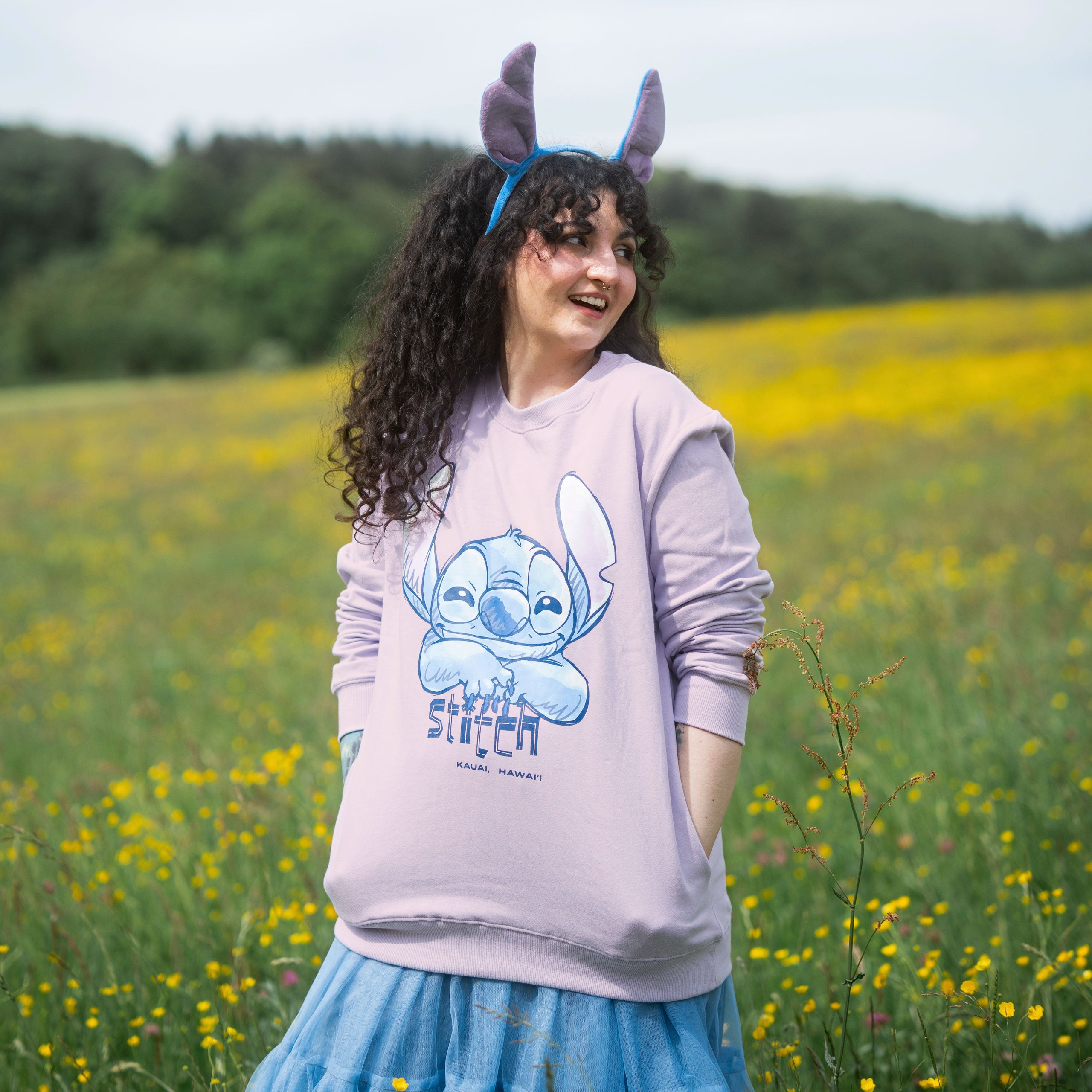 Image produit Sweat Stitch Kauai Hawaii - Lilo & Stitch