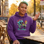 Image produit Rick and Morty - Sweat à capuche Morty et Rick Face