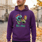 Image produit Rick and Morty - Sweat à capuche Morty et Rick Face