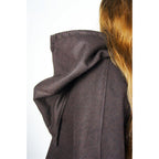 Image produit Gugel médiévale Egill avec broderie marron