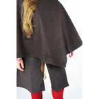 Image produit Gugel médiévale Egill avec broderie marron