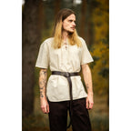 Image produit Chemise médiévale Erhart manches courtes beige