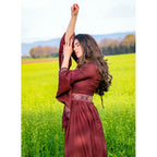 Image produit Robe médiévale Katharina rouge