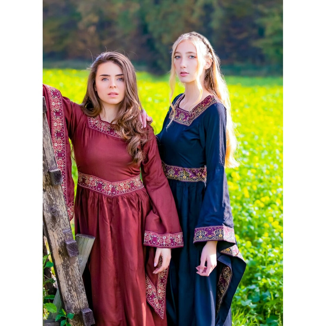 Image produit Robe médiévale Katharina rouge