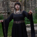 Image produit Robe médiévale Katharina noire