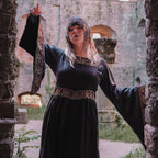 Image produit Robe médiévale Katharina noire