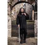 Image produit Chemise médiévale Ulrich noir