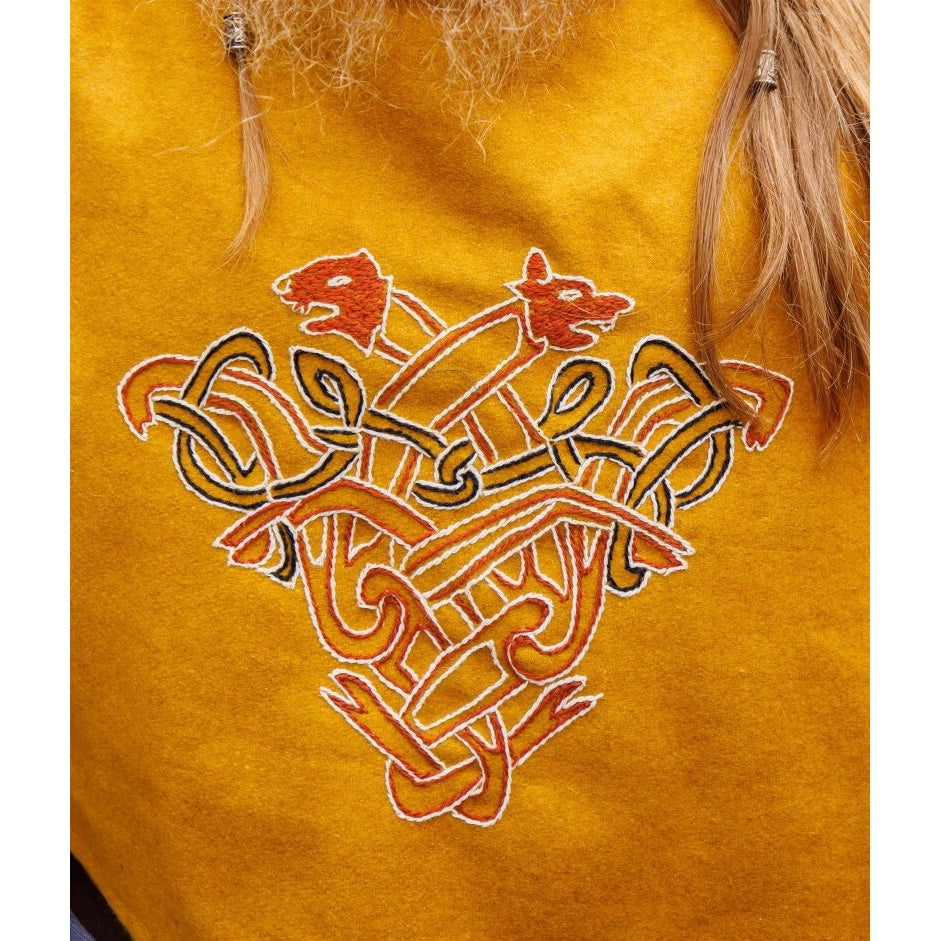 Image produit Capuche médiévale Bjomolf jaune