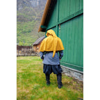 Image produit Capuche médiévale Bjomolf jaune
