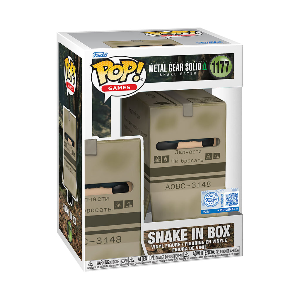Image produit Metal Gear Solid - Figurine Funko Pop Snake in Box