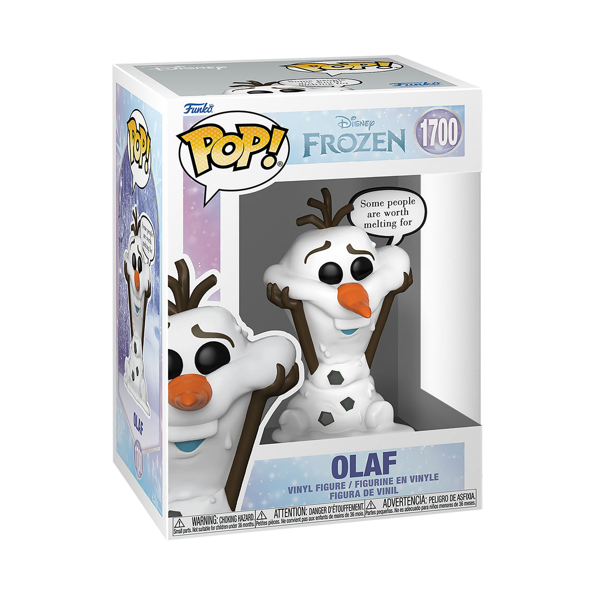 Image produit La Reine des Neiges - Figurine Funko Pop Olaf Sayings