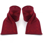 Image produit Guêtres médiévales en laine Hannes avec broderie