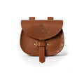 Image produit Bourse de ceinture médiévale Erin en cuir avec embossage celtique