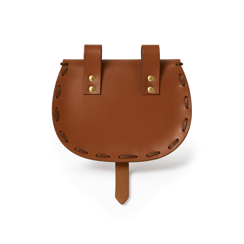 Image produit Bourse de ceinture médiévale Erin en cuir avec embossage celtique