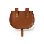 Image produit Bourse de ceinture médiévale Erin en cuir avec embossage celtique