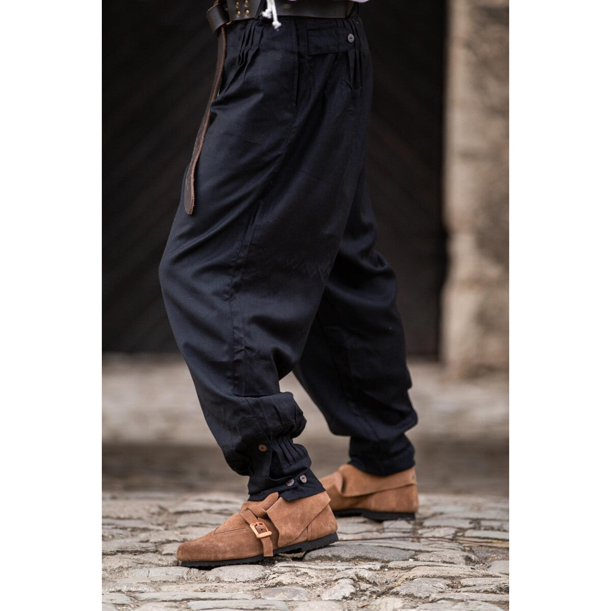 Image produit Pantalon médiéval Eckart noir