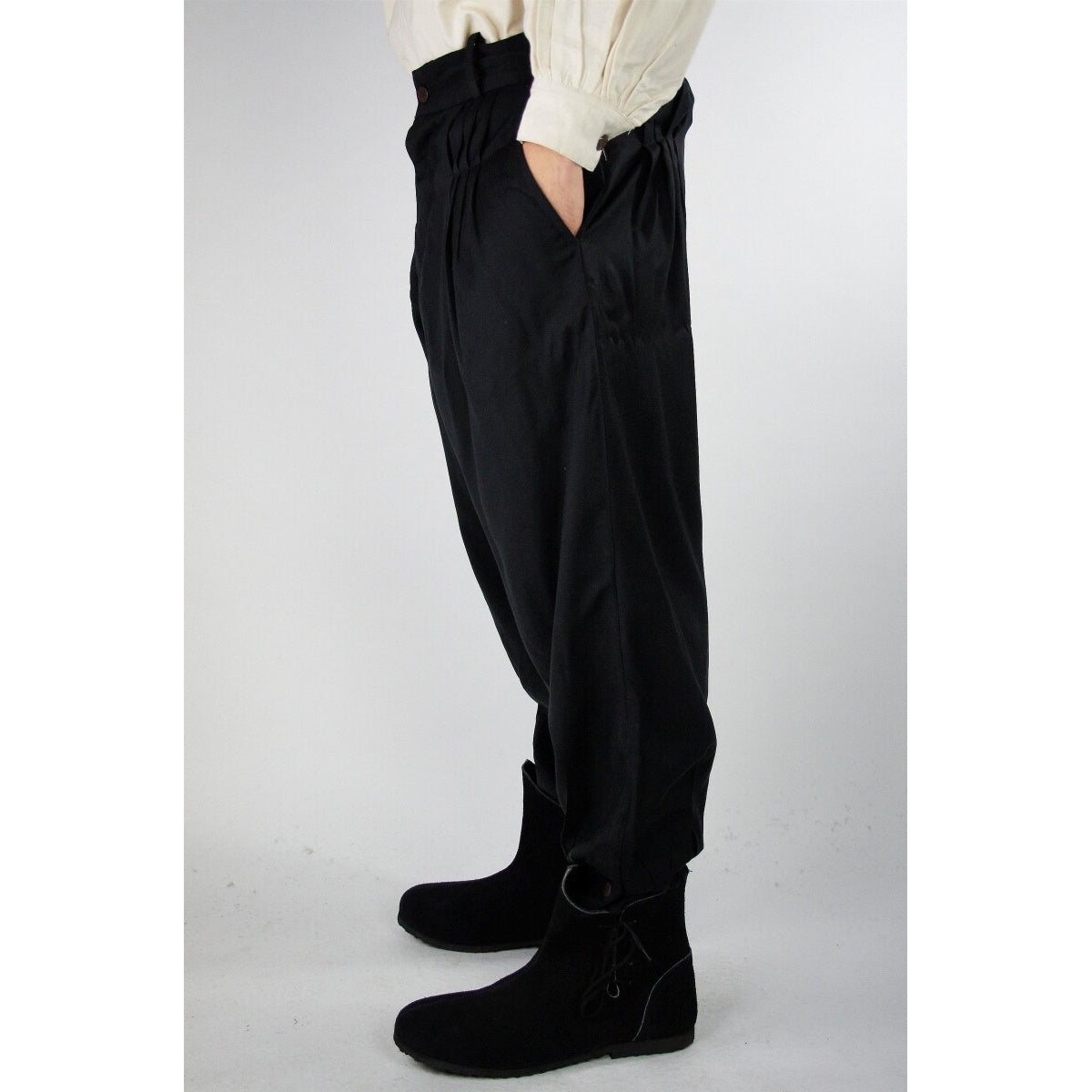 Image produit Pantalon médiéval Eckart noir