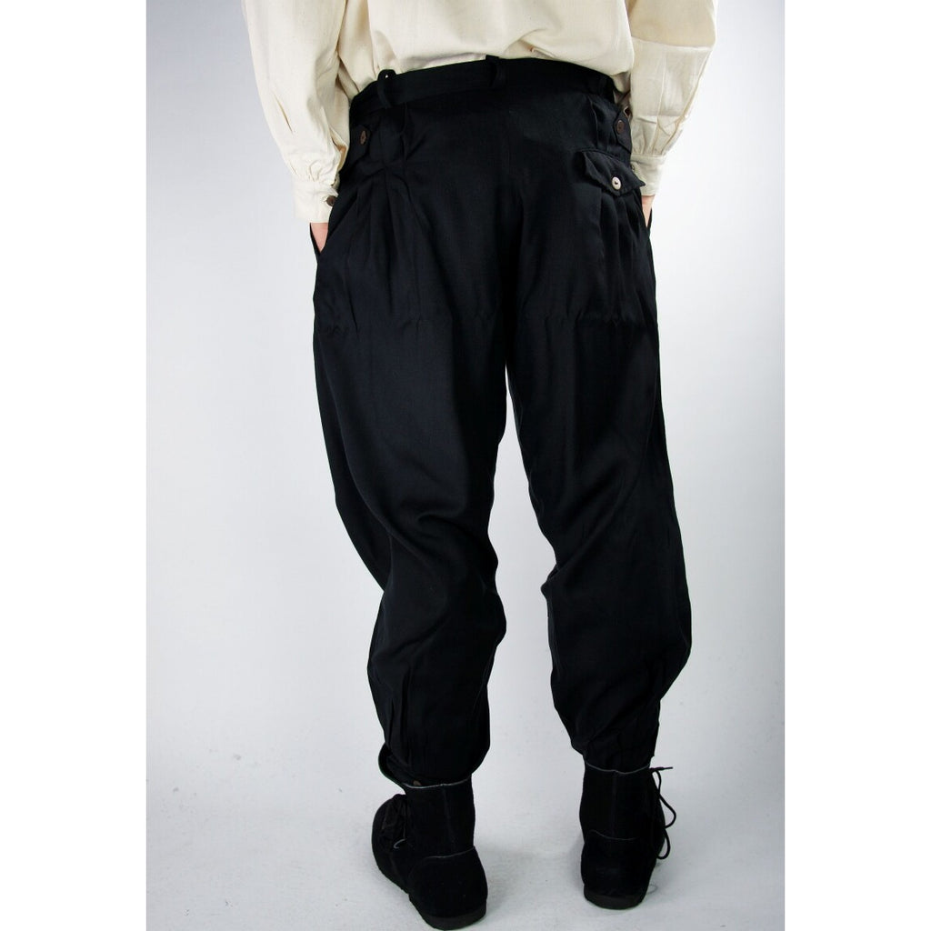 Image produit Pantalon médiéval Eckart noir