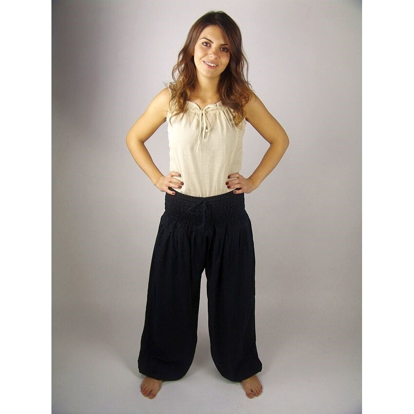 Image produit Pantalon médiéval Cleo noir