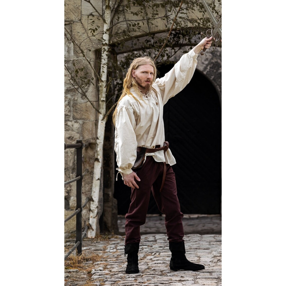 Image produit Pantalon médiéval Veit marron