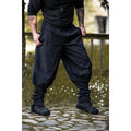 Image produit Pantalon médiéval Tiago avec laçage de jambe noir