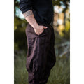 Image produit Pantalon médiéval en laine Jorgen marron