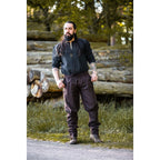 Image produit Pantalon médiéval en laine Jorgen marron