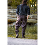 Image produit Pantalon médiéval en laine Jorgen marron