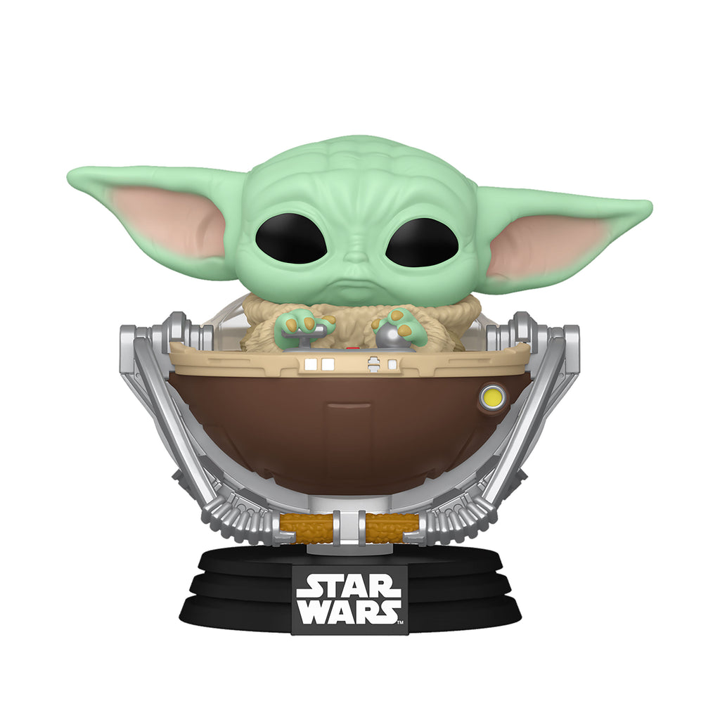 Product image Grogu in Pram Funko Pop Bobble-Head Figure - Star Wars The Mandalorian and Grogu