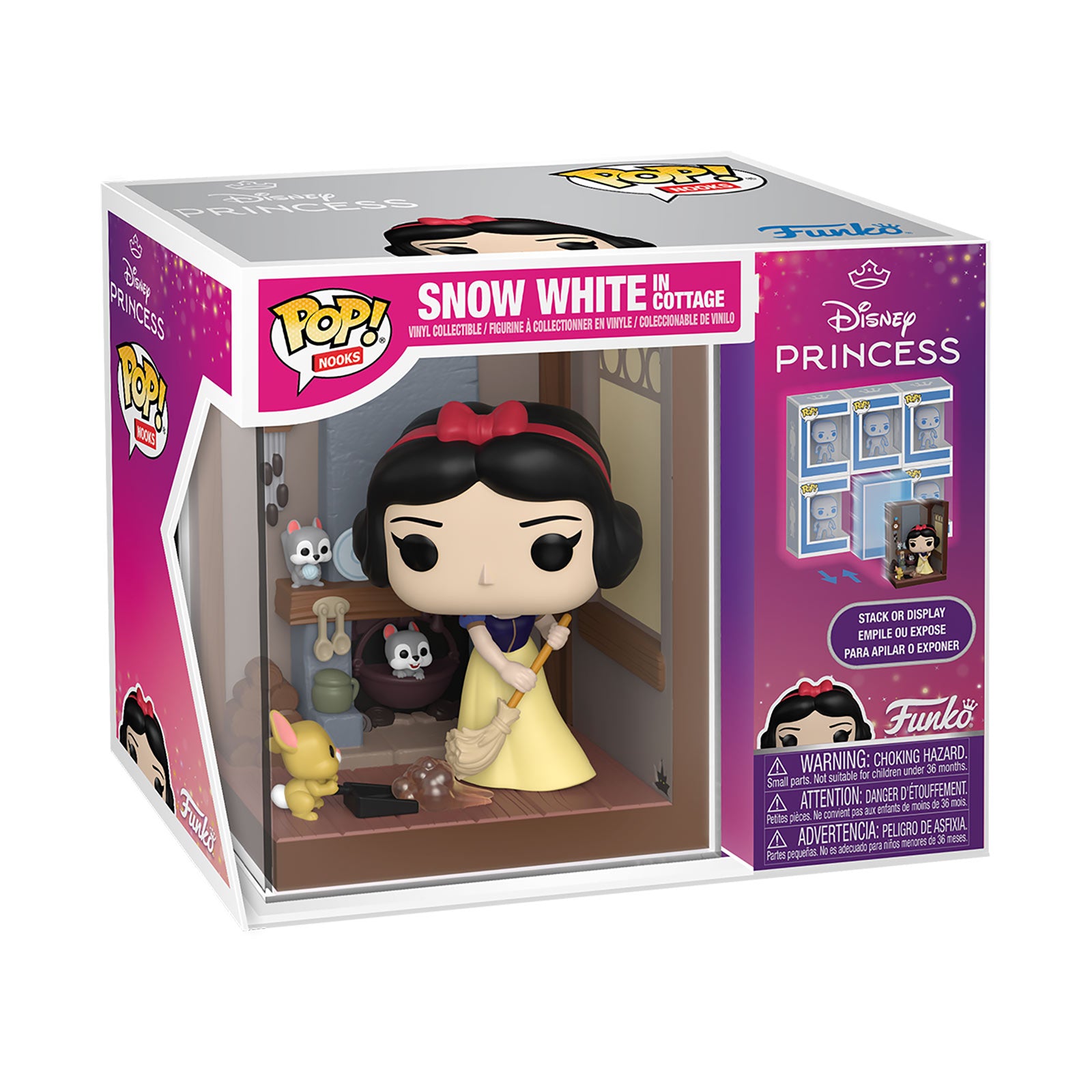 Image produit Blanche-Neige - Diorama Funko Pop Nook Maison des Nains