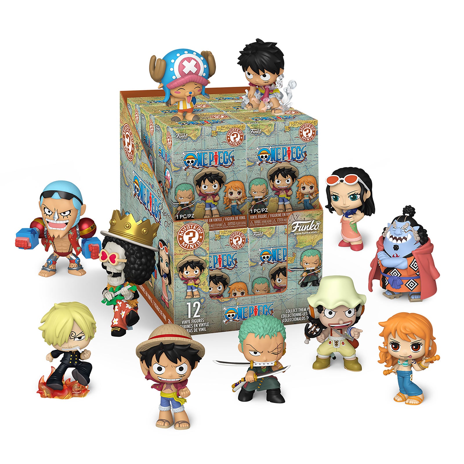 Image produit One Piece - Mystery Minis Figurines Funko Pop Presentoir E1093592