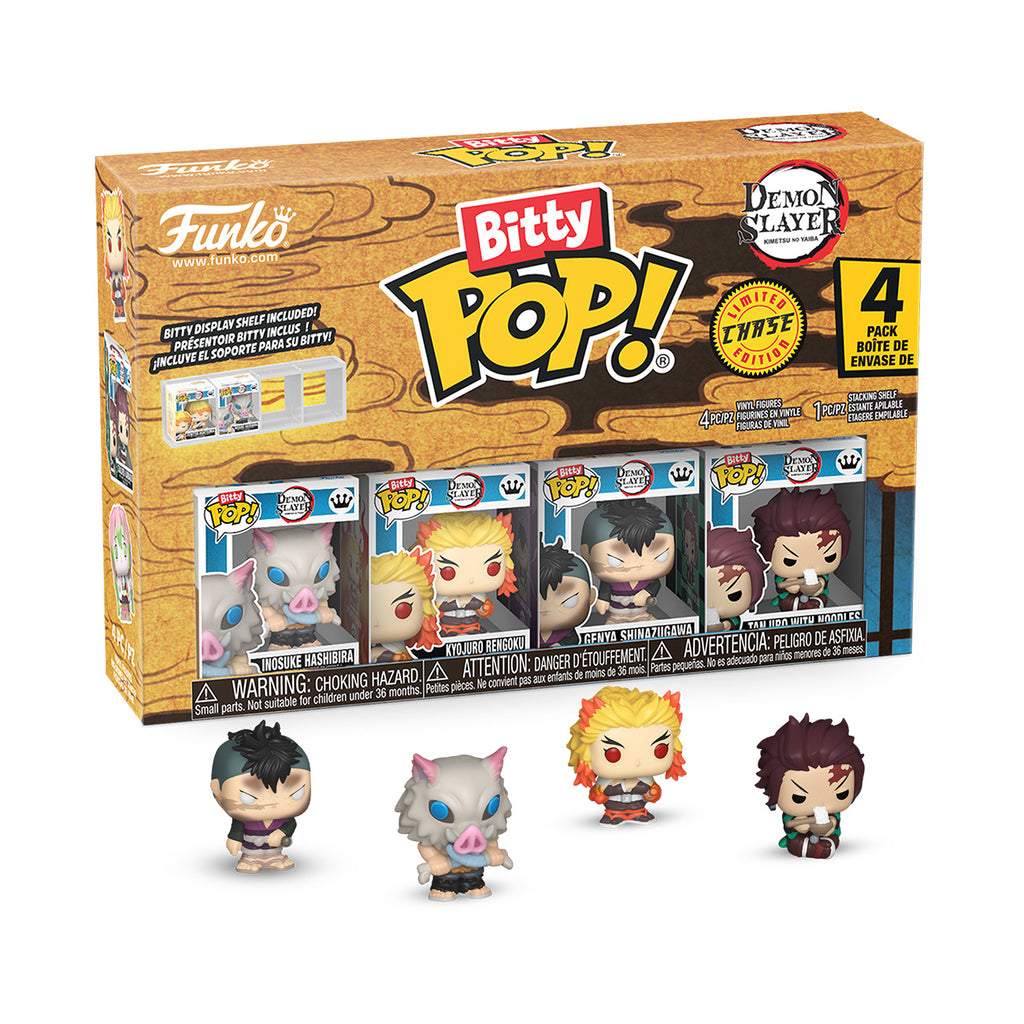 Image produit Demon Slayer - Set de 4 figurines Funko Bitty Pop Série 3