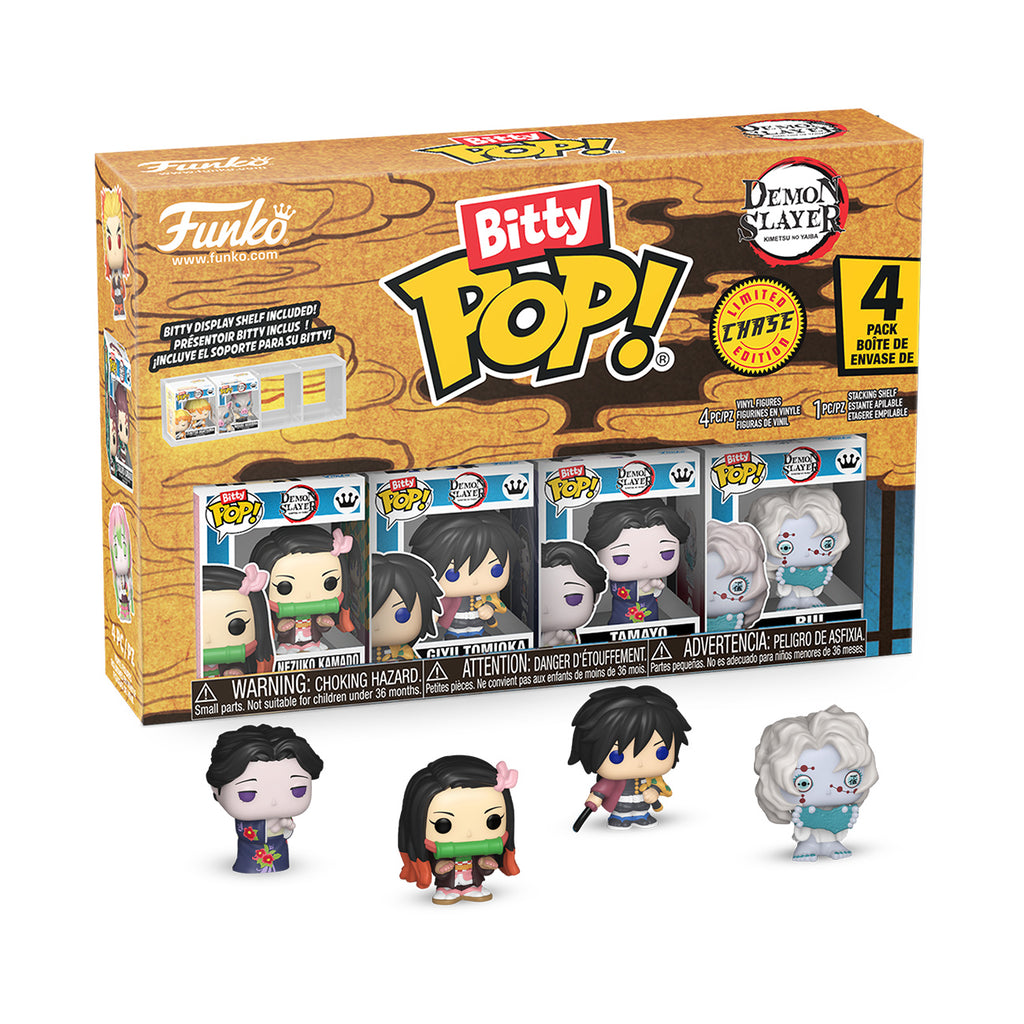 Image produit Demon Slayer - Set de 4 figurines Funko Bitty Pop Série 2