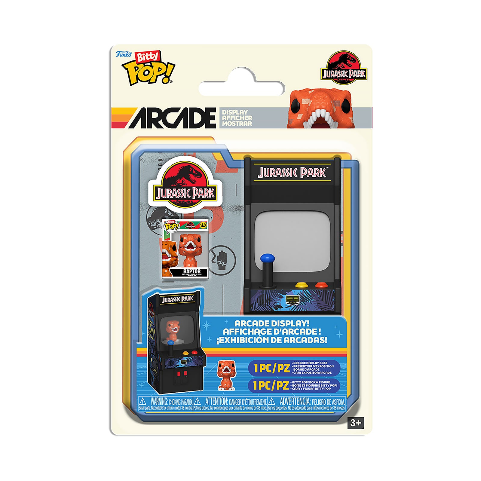 Image produit Jurassic Park - Set de figurines Funko Bitty Pop Arcade