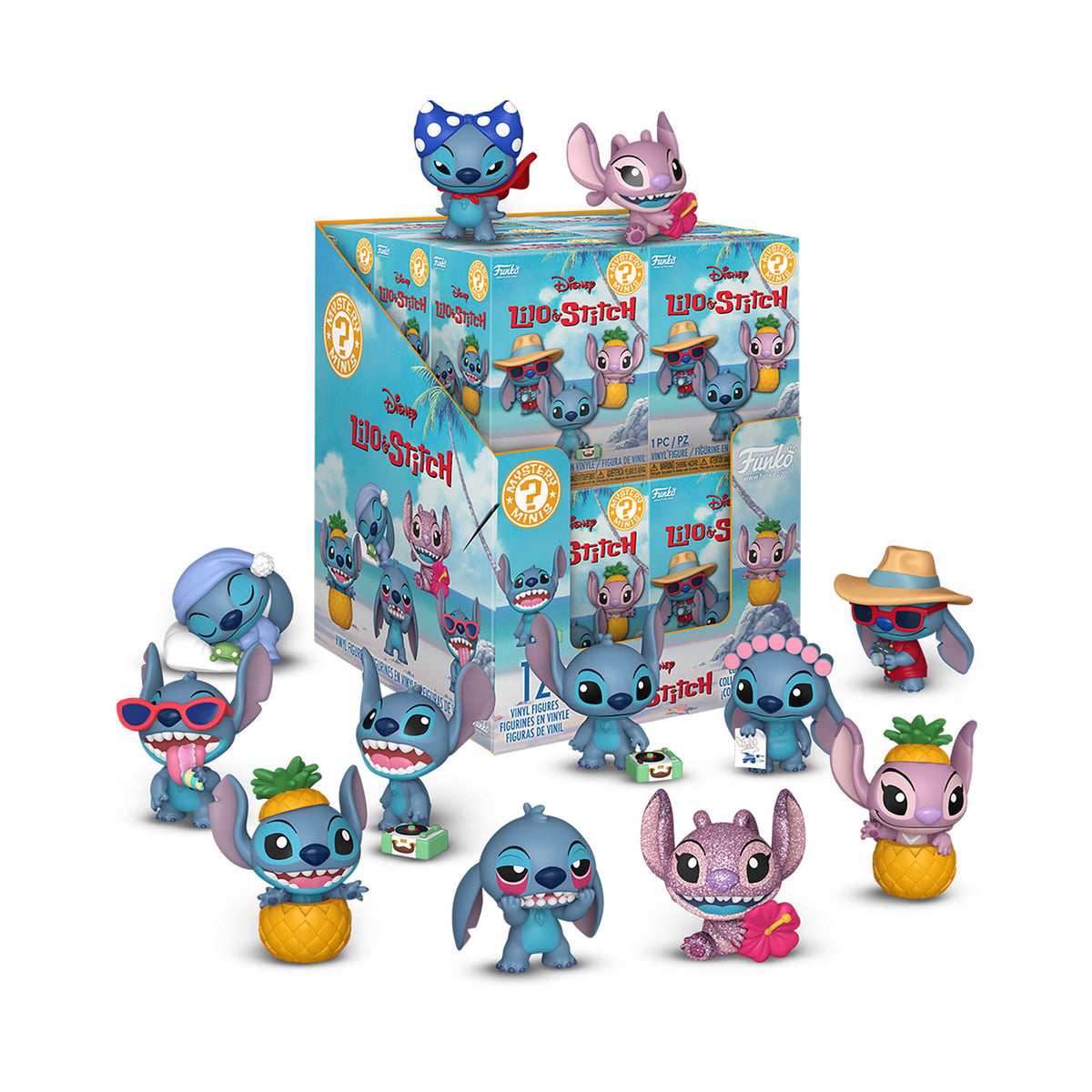 Image produit Lilo & Stitch - Mystery Minis Funko Pop présentoir de figurines E1093605